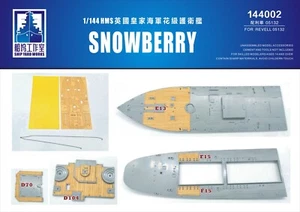 Shipyard 1/144 144002 Wood Deck HMS Flower Class Frigate Snowberry for Revell - Picture 1 of 1