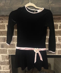 Rare Editions H310735A Blank Pink Bow Dress Short Holiday Christmas Girls 6 - Picture 1 of 4