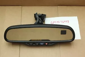 2003-06 Silverado Tahoe Suburban Rear View Mirror On Star Compass 15176973 - Picture 1 of 4