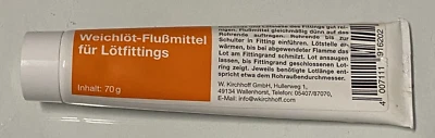 Weichlöt-Flussmittel für Lötfittings 0,70 kg