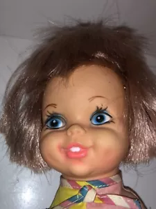 Vintage 1970 REMCO RARE Baby Polly Puff TODO ORIGINAL - Imagen 1 de 9