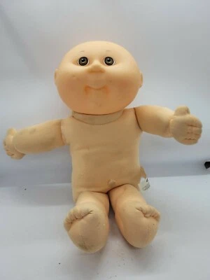Vintage Hasbro 1991 Cabbage Patch Preemie bebê olhos castanhos  - Imagem 1 de 4