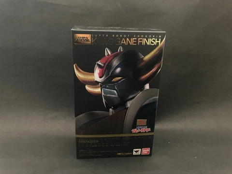 Rare Super Robot Chogokin Grendizer KUROGANE FINISH Figure Bandai From Japan F/S Cover