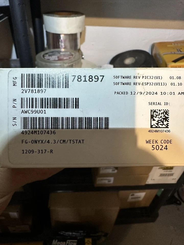 Climatemaster Igate Thermostat AWC99U01 - Image 1 of 1