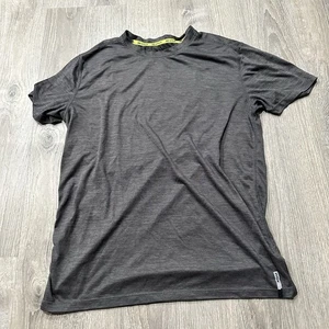RBX TShirt Men's M Performance Xtrain Gray Quick Drying Solid Short Sleeve Shirt - Picture 1 of 11