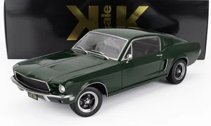 KK-Scale 1/12 Ford USA Mustang GT Fastback Coupe 1968 Green KKDC120221 - Picture 1 of 11