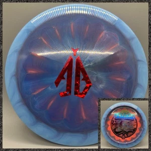 *RARE* NEW Discraft Venom 2023 Barela TS ESP Misprint Blue Swirl W/ Red AB Stamp - Picture 1 of 1