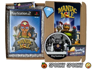 Maniac Mole PS2  - UK PAL VGC CIB with Natural Disc - High Quality Packing - Picture 1 of 9