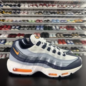Nike Air Max 95 Midnight Navy Laser Orange AJ2018-401 Men’s Size 11 - Picture 1 of 9