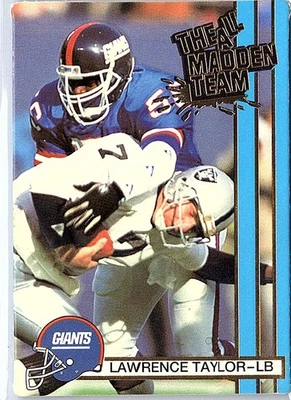 1990 Action Packed All-Madden #12 Lawrence Taylor - Image 1 of 2