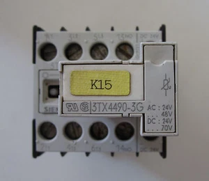 Siemens Starter Contactor 3TF2010-0BB4 WITH 3TX4490-3G - Picture 1 of 3