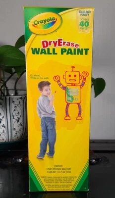 Dry Erase Wall Kit by Crayola - Homeschool, Home office, Playroom Dry Erase - Image 1 of 4