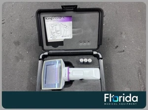 KINGVISION VIDEO LARYNGOSCOPE SET WITH CASE INCLUDES BATTERY ** - Picture 1 of 11