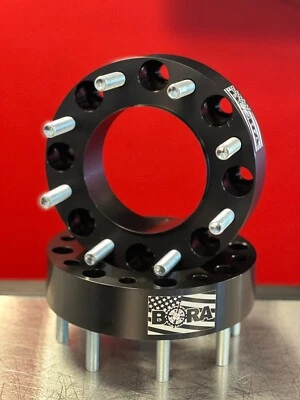 JUEGO DE 4 ESPACIADORES DE RUEDA BORA PARA DODGE RAM 2500/3500 (2012-2022) 2" - HECHO EN EE. UU. Foto 1 de 4