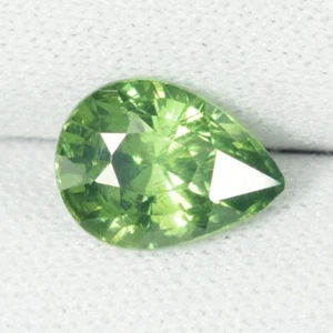 2.38 ct ULTRA RARE TOP LUSTROUS UNTREATED NATURAL GREEN ZIRCON See Vdo DIS - Picture 1 of 3