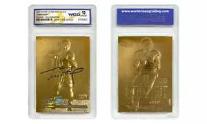 TOM BRADY 2000 Fleer Ultra 23K ORO NOVATO Tarjeta Refractor - Graduado Gema-Como Nuevo 10 - Imagen 1 de 1