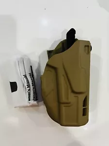 Safariland Holster  Glock 19 / 23 Tan 499 Right Hand QLS Fork 7378-283 27/20 NSW - Picture 1 of 4