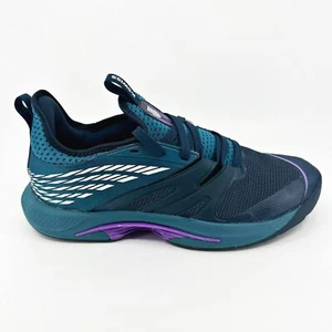 K-Swiss Speed-Trac Blue Purple Mens Pickleball Tennis Court Shoes 07392 453 - Picture 1 of 6
