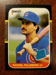 1987 Donruss #43 Rafael Palmeiro Rookie Card - Picture 1 of 6