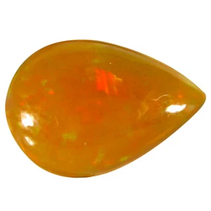 Piedra preciosa natural ópalo amarillo en forma de pera bonita (14 x 10 mm) de 2,30 quilates - Imagen 1 de 1