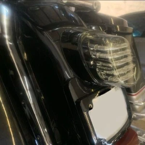 Custom Dynamics DynaPre-1999 Taillight Baseplate for Harley Models - Gloss Black - Picture 1 of 2