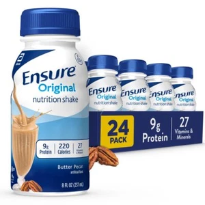Ensure Original Protein Drinks 8 Fl Oz Pack of 24 Balanced Nutrition shakes - Picture 1 of 8