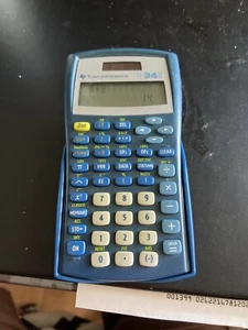 Texas Instruments - TI-34 II Scientific Calculator -Tested works w/cover - Picture 1 of 9