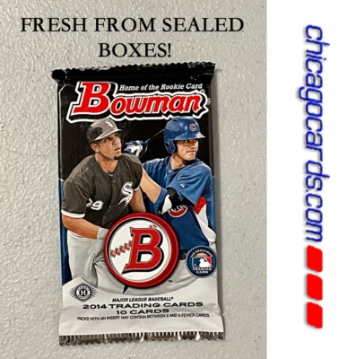 Bowman Hobby Pack Look4 2014 Kris Bryant Mookie Betts Ramírez novato radiocontrol automático Foto 1 de 4