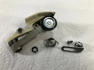 VTG Necchi Supernova Sewing Machine Bobbin Winder, Spring & Thread Guide Parts - Picture 1 of 5