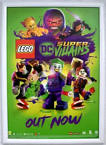 LEGO DC Super Villains RARE PS4 XBOX ONE 42cm x 59cm Promotional Poster - Picture 1 of 1