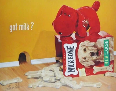 Victoria Fuller Playboy Playmate Hueso de Perro Firmado a Mano Lienzo Arte Pop Certificado de Autenticidad Foto 1 de 4