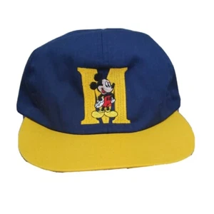 Mickey Mouse Drew Pearson Hat Cap Blue Adult Used Fitted Medium Collectible. - Picture 1 of 7