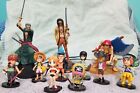 One Piece lot of 11 figures Monkey D Luffy Roronoa Zoro Strong World