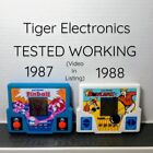 Tiger elektronischer Handflipper, Bowling Lot '87 '88 geprüfte Arbeit toll Vintage sehr guter Zustand