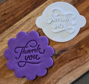 Thank You Cookie Cupcake Stamp Embosser - Picture 1 of 3