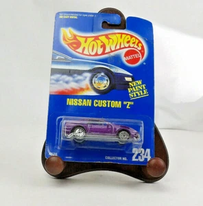 Nissan Hot Wheels 1991 personalizado ""Z"" #234 4628 nuevo estilo de pintura nuevo lote antiguo - Imagen 1 de 2