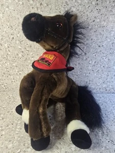 Juguete de peluche legendario Wells Fargo Brown Rose Parade Maggie Horse 2008 - Imagen 1 de 6