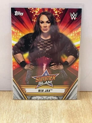 2019 Topps WWE SummerSlam Nia Jax 23 Pro Wrestling Card - Image 1 of 2
