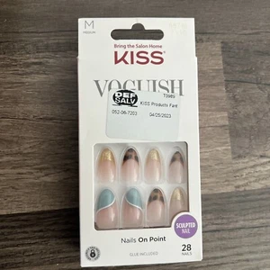 Kiss Voguish Fantasy French Designs Nails On Point 28 Nägel Style #88746 Medium - Bild 1 von 3