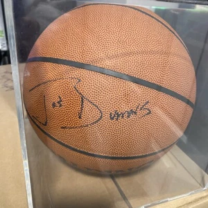 Joe Dumars Signed Spalding Game Basketball Ball Detroit Pistons Champion Auto - Picture 1 of 2