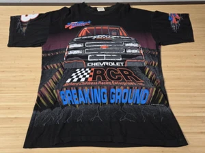 Vintage Nascar Super Truck Racing Goodwrench Mike Skinner T Shirt AOP Size XL - Picture 1 of 8