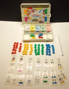 Vintage 1991 Parker Brothers Monopoly Junior Game Pieces Incomplete Game - Picture 1 of 9