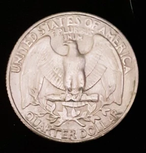 1982 P Washington Quarter Wire Brush Cleaned Die - Picture 1 of 4