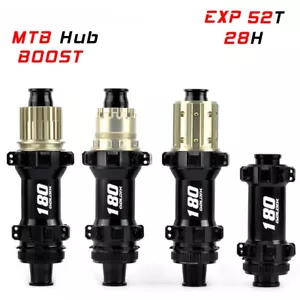 52T Ratchet MTB Hub 6-Bolt Disc Brake 28Holes Straight Pull HG/XD/MS Hub Body - Picture 1 of 48