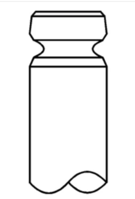 1x Mahle 001VE32004000 Inlet Valve Inlet Side for Mercedes-Benz Truck - Image 1 of 2