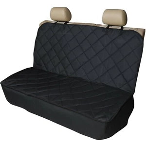 Premium Quilted Black Rear Seat Cover Pet Dog - FOR BYD ATTO 3 DOLPHIN SEAL - Picture 1 of 7