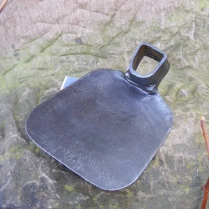 alte geschmiedete Hacke Feldhacke Gartenhacke 195x135mm Landwirt Unkrauthacke - Bild 1 von 4