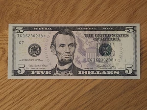 2006 $ "STAR NOTE" GEM/UNC CHICAGO IG16230238* 2 OF 3 CONS RUN # 6 640K - Picture 1 of 5