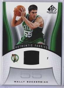 2006-2007 SP Game Used Basketball Wally Szczerbiak Celtics Game Used Jersey Card - Bild 1 von 2