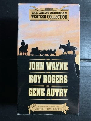 The Great American Western Collection (VHS, 3-Tape Set) - Image 1 of 4